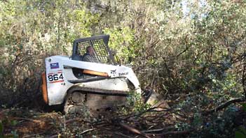 Remote access is easy for a Bobcat